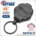 KEY BAK Ratch-It 鎖定系列48” 強力負重伸縮鑰匙圈(附背夾)