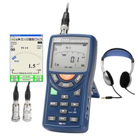 【米勒線上購物】振動計 TES-3102 測量加速度，速度及位移 偵測機械零件噪音 噪音計 USB介面 耳機不內附