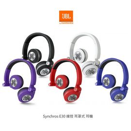 【現貨】JBL Synchros E30 高傳真耳罩式耳機 可線控 可拆卸線材 / 黑色【容毅