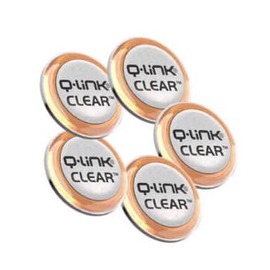Q-Link 防電磁波貼片CLEAR-不鏽鋼5入一盒(客訂不退換貨)