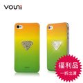 【現貨】Vouni iPhone 4S / iPhone 4 施華洛晶鑽系列保護殼 手機殼 (鑽石版)【容毅】