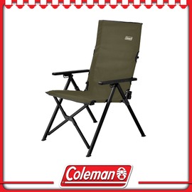【Coleman 美國 Lay躺椅(三段)《綠橄欖》】33808/摺疊椅/露營椅/休閒椅/躺椅