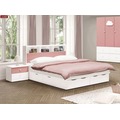 【台北家福】(MX147-2)雲朵粉紅色床頭櫃家具