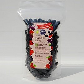 100%天然新鮮整顆植栽藍莓果乾300g袋裝，北美加拿大，未榨汁不抽汁，經農藥與重金屬檢測，無色素香料防腐劑未硫化，不加果糖 IDUNN