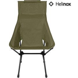 Helinox 輕量戰術高腳椅/高背戶外椅 Tactical Sunset Chair 軍綠Military olive 11133