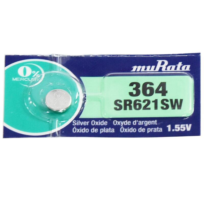 【GQ270】Murata水銀電池S/364 SR-621SW 鈕扣電池SR621SW