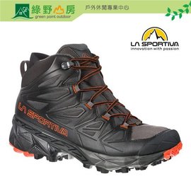 《綠野山房》LA SPORTIVA 男款 Blade GTX健走鞋 防水透氣中筒健行登山鞋 黑色 24F999202
