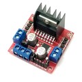 L298N馬達驅動模組 可控制直流電機 步進馬達 適用樹莓派Arduino智能車機器人 紅