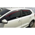 【車王汽車精品百貨】福斯 VW POLO 加厚 晴雨窗 電鍍晴雨窗 注塑鍍鉻
