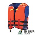 【ATUNAS 歐都納】成人強力浮水救生衣(A-FS1901紅/浮具/水上活動/浮力衣)