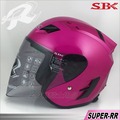 免運 SBK安全帽｜23番 SBK SUPER-RR 桃紅 3/4罩 半罩安全帽