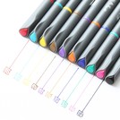 中柏SR-153彩色勾線筆0.38 繪圖描邊針管筆描邊筆辦公文具10色(89元)