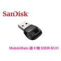 Sandisk MobileMate USB3.0 microSD TF 讀卡機 SDDR-B531 小卡專用