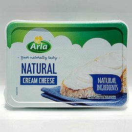ARLA天然奶油乳酪抹醬150G，creamcheese 100%天然乳酪，丹麥原裝進口，起士起司cheese 乳酪 效期請見商品頁IDUNN