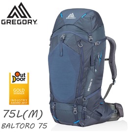 【GREGORY 美國 BALTORO 75 M 登山背包《薄暮藍》75L】91612/雙肩背包/後背包/自助旅行/健行/休閒旅遊