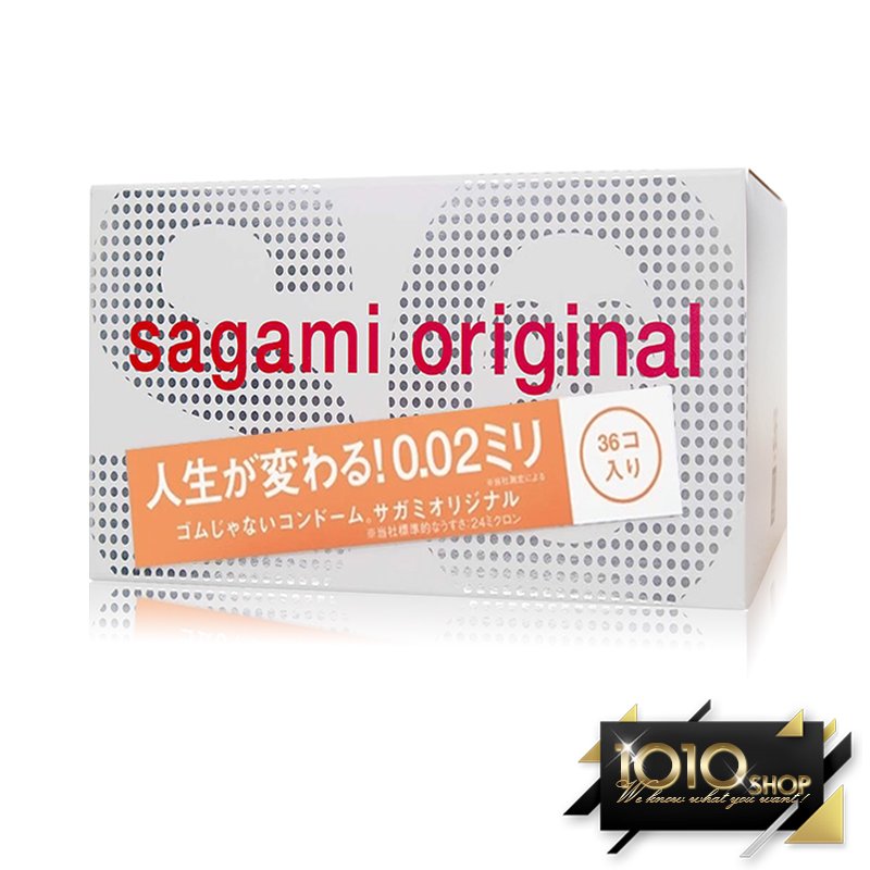 【1010SHOP】相模元祖 Sagami 002 超激薄 55mm 保險套 36入 SAGAMI 避孕套 衛生套