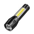專業變焦強光鋁合金手電筒 USB充電式 工作燈 探照燈 照明燈 LED 手提燈