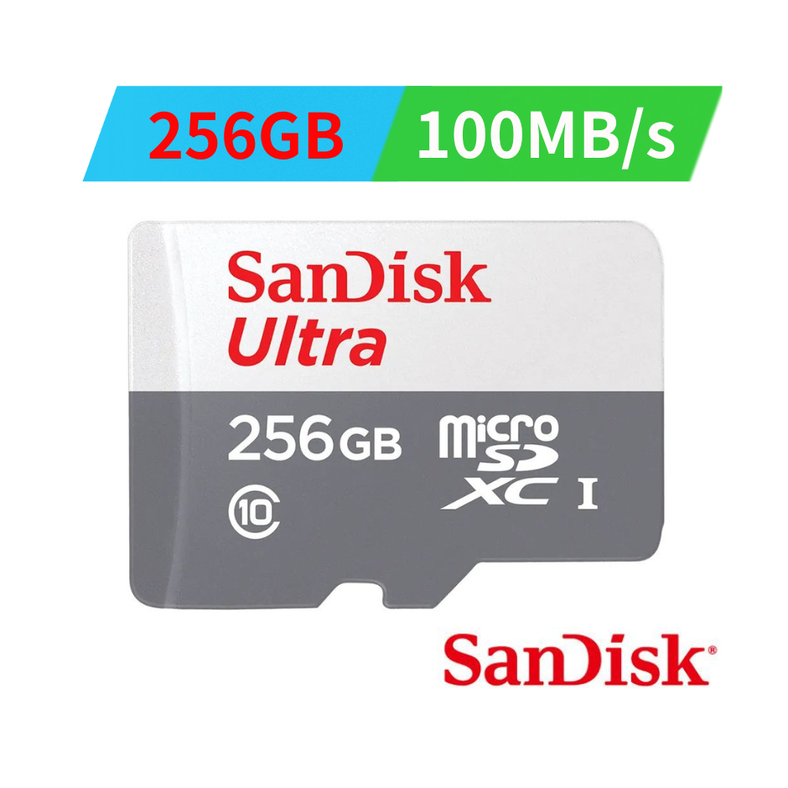 SanDisk Ultra Micro SDXC 256G 100MB/s 記憶卡(UHS-1/C10)