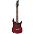 亞洲樂器 Ibanez GRX70QA TBB 小搖座 電吉他、透明紅漸層 Transparent Red Burst