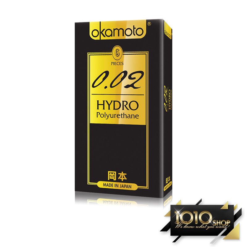 【1010SHOP】岡本 Okamoto 0.02 水感勁薄 55mm 保險套 6入 避孕套 衛生套