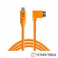 Tether Tools CUC33R15-ORG Pro 傳輸線 USB-C to 3.0 Micro B