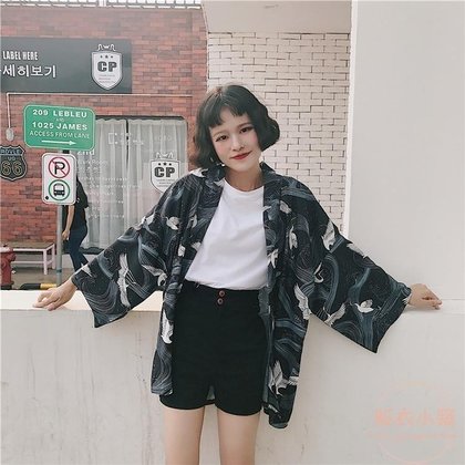 Ja 夏裝新款日式和風羽織仙鶴古著寬鬆雪紡開衫女和服防曬衣外套 Pchome商店街 台灣no 1 網路開店平台 Ja 夏裝新款日式和風羽織仙鶴古著寬鬆雪紡開衫女和服防曬衣外套 Pchome商店街 台灣no 1 網路開店平台