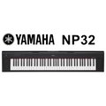☆唐尼樂器︵☆免卡分期 yamaha np 32 np 32 76 鍵 含琴袋 電鋼琴 電子琴 手提式 黑色 附贈超值配件
