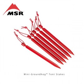 ├登山樂┤美國MSR Mini Groundhog 鋁合金營釘 (6入) # MSR-05808
