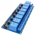 8路 光耦繼電器模組 DC 12V Relay擴展板 DC 0.1～4V低電平觸發