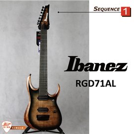 爵士樂器IBANEZ旗艦店】公司貨保固免運Ibanez Axion Label RGD71AL-ANB