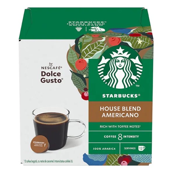 雀巢 星巴克家常美式咖啡膠囊 (3盒/36顆) 12536007 在家也能喝星巴克咖啡！