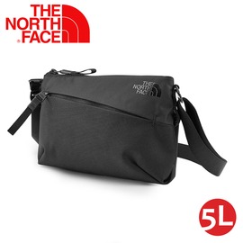 【The North Face 5L 側背包《黑》】3KWU/斜背包/隨行包/零錢包/運動/跑步