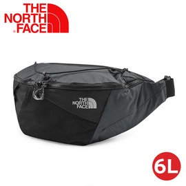 【The North Face 6L 多功能腰包《灰黑》】3S7Y/側背包/隨行包/臀包/透氣/運動/跑步