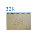 客訂--巨匠文具--2583--[32K] 自世界素描簿(魚)X120本--(4)