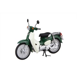 FUJIMI 1/12 HONDA Super CUB 110 金屬綠 *多色成型免塗裝 卡榫設計組裝免膠水 富士美 BikeNX7 組裝模型