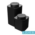 【現貨】ANKOMN Turn-N-Seal 真空保鮮盒 1.2L＋0.6L (黑色) 保鮮盒 收納盒 真空