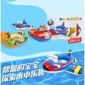 佳佳玩具 ----- 飛機 消防車 挖土機 嬰兒版 兒童 座艇 充氣 游泳圈 浮板 救生圈 兒童坐式【YF16343】
