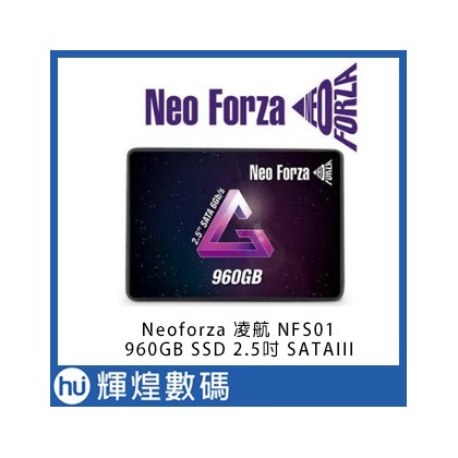 Neoforza 凌航 NFS01 960GB SSD 2.5吋 SATAIII