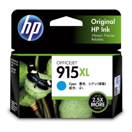 HP 915XL 高印量藍色原廠墨水匣 (3YM19AA) For HP OJ Pro 8010/8012/8020/8022/8028/8026 AiO