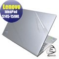 【Ezstick】Lenovo S145 15 IWL 二代透氣機身保護貼(含上蓋貼、鍵盤週圍貼)DIY 包膜