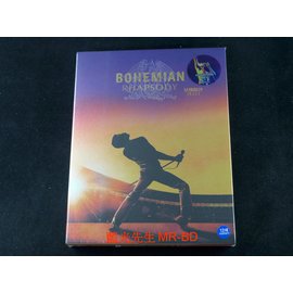 [4K-UHD藍光BD] - 波希米亞狂想曲 Bohemian Rhapsody UHD + BD 雙碟鐵盒A版 - [ 限量1400 ]