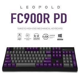 | MOJO | Leopold FC900R PD Moon 灰紫 2019 PBT二射成型字體正刻英文 靜音紅軸/銀軸