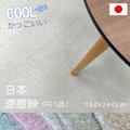 日本進口-2C涼感紗地毯-五色任選(80x150cm)
