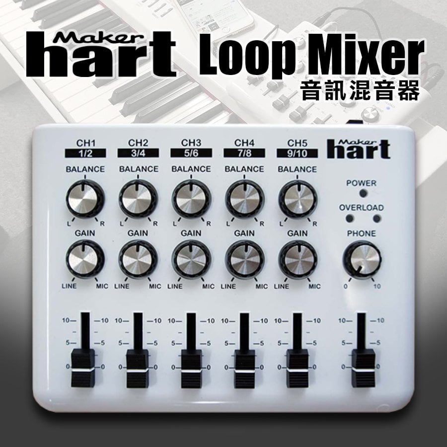 【有購豐】Makerhart Loop Mixer 音訊混音器