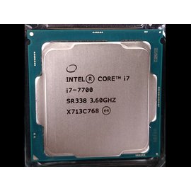 含稅】Intel Core i7-7700 3.6G Turbo 4.2G SR338 4C8T 1151 正式CPU