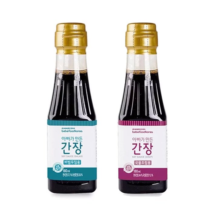 韓國bebefood寶寶福德 寶寶專用醬油(2款可選)