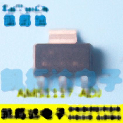 拆機 電源穩壓晶片 AMS1117-ADJ = EH11A 封裝SOT223 141-02838
