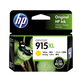 HP 915XL 原廠高印量黃色墨水匣 (3YM21AA) 適用 OJ Pro 8010/8012/8020/8022/8028/8026 AiO