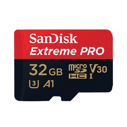 SANDISK 32GB Extreme PRO V30 A1 micro SD U3 UHS-I (SD-95M-A1-32G)傳輸速度高達 100MB