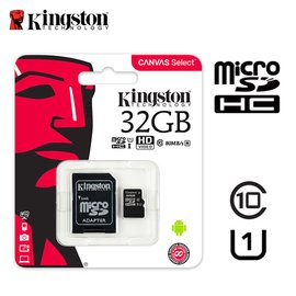金士頓 32G Kingston CANVAS Select microSDHC C10 記憶卡 (KTCS-32G)